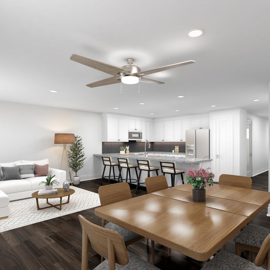 Ainsley Parc - living area rendering